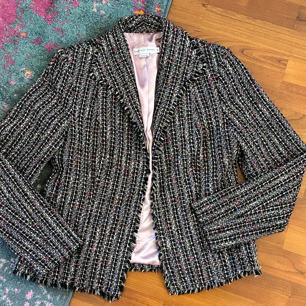 Vintage Garfield & Marks 90’s tweed blazer